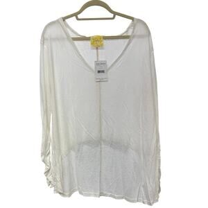 Free People Solid Sahara Top size L
